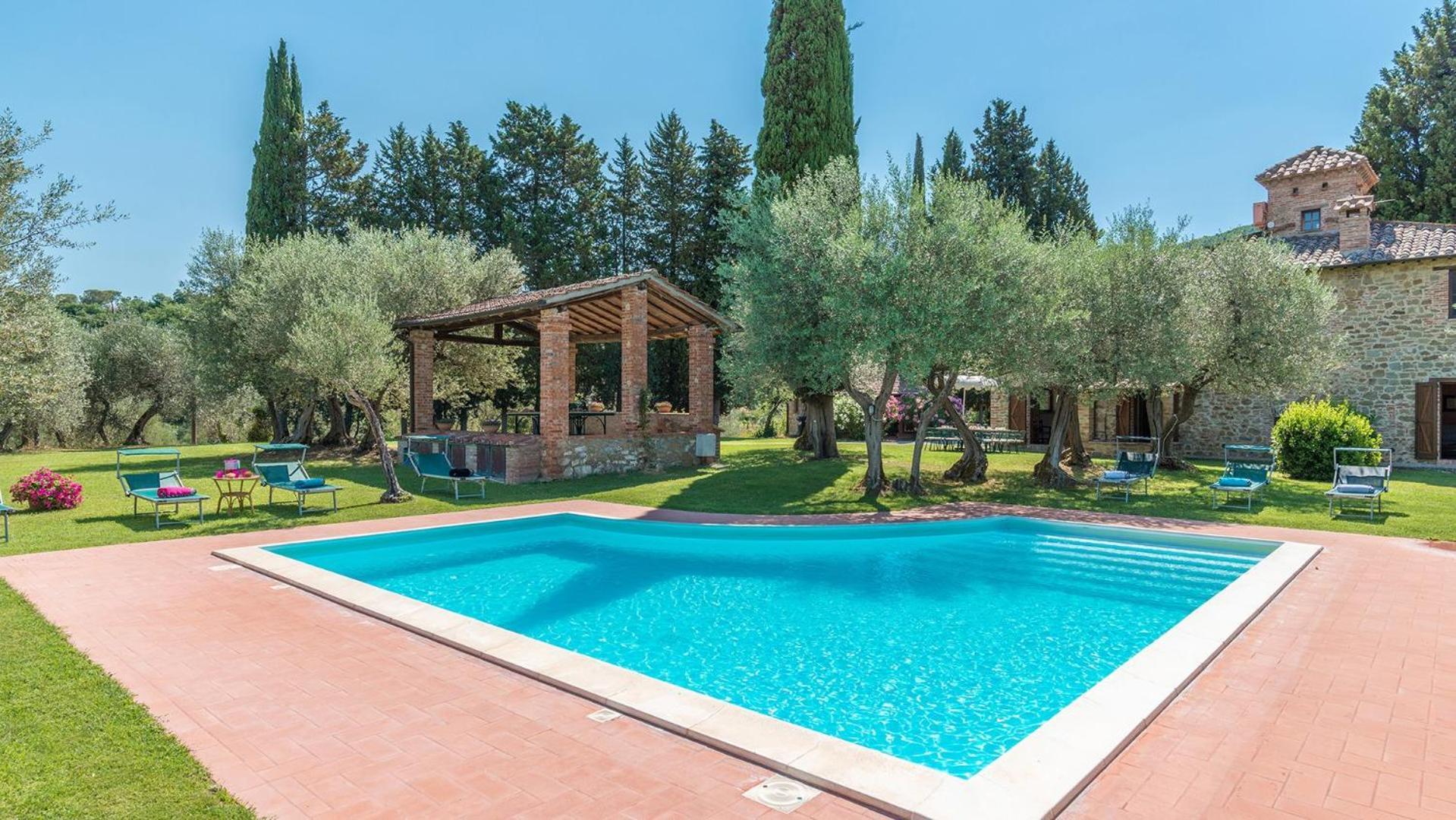 Paciano Agriturismo I Frati חדר תמונה